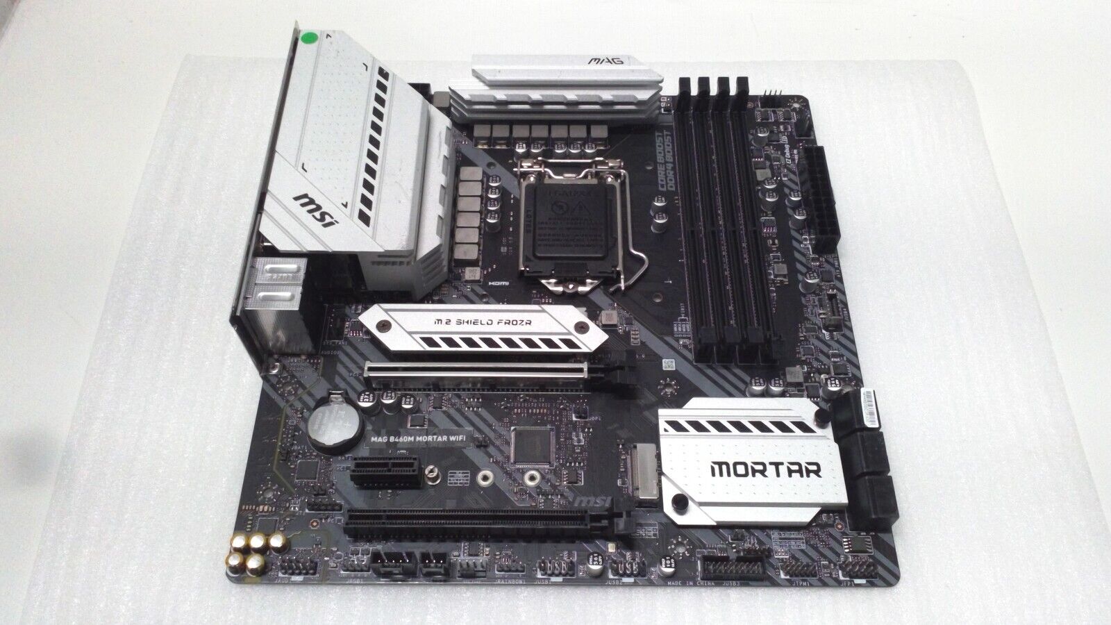 MSI MAG B460M MORTAR WIFI micro ATX Motherboard Intel Socket LGA1200 DDR4 HDMI