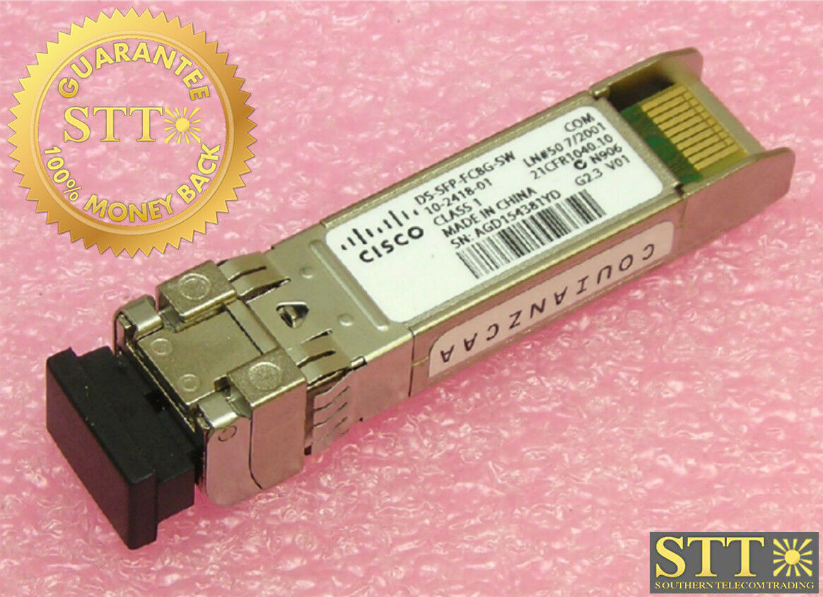 DS-SFP-FC8G-SW CISCO MDS 9506 8GBPS FIBRE CHAN SFP 10-2418-01 COUIANZCAA
