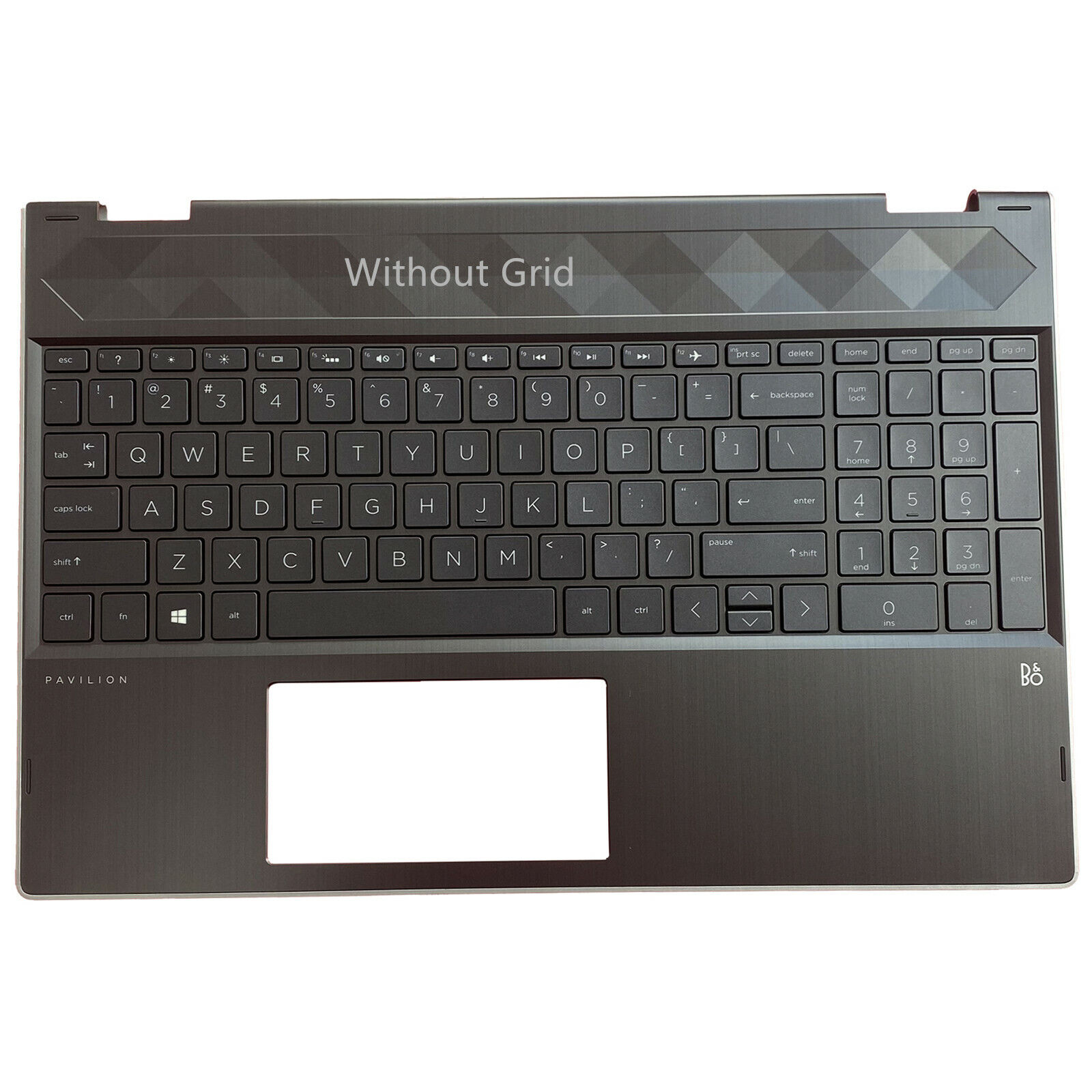 For HP Pavilion X360 15T-CR 15-CR Case Palmrest w/Backlit Keyboard L20849-001 US