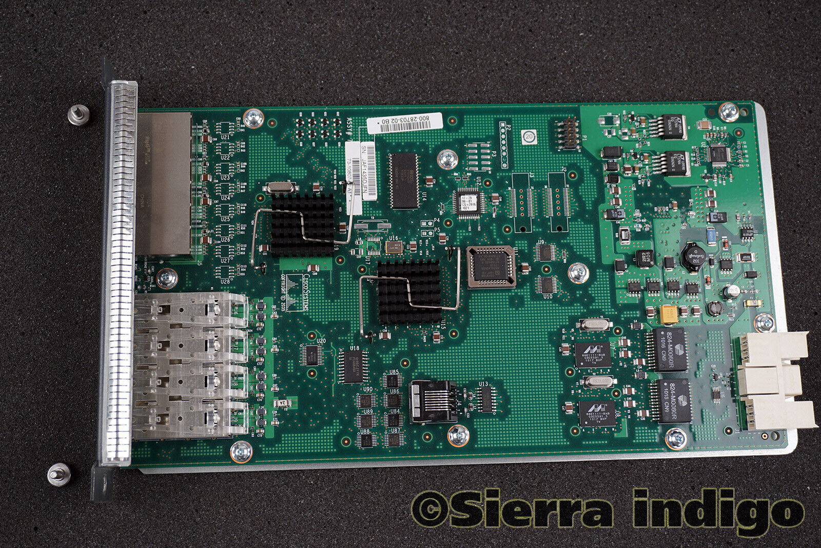 Cisco SSM-4GE-INC ASA 4 Port SFP Security Module ASA5510 ASA5520 ASA5540 ASA5550