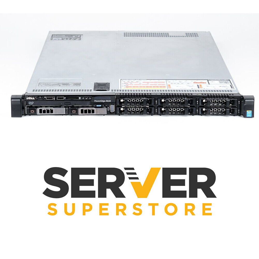 Dell PowerEdge R630 Server 2x E5-2650 V3 - 20 Cores 32GB RAM 2x 600GB SAS