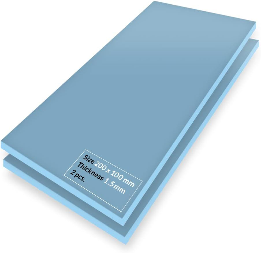 ARCTIC TP-3: Premium Performance Thermal Pad, 200 x 100 x 1.5 mm (2 Pieces) - Hi