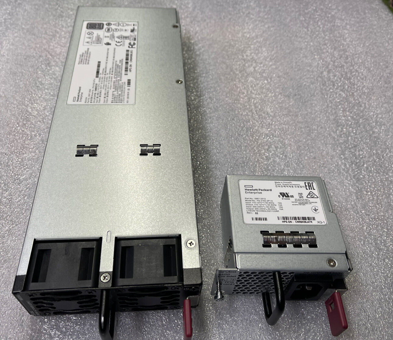 R0X35A HP ARUBA 6400 1800W AC POWER SUPPLY With C16 Inlet USED