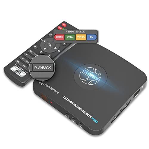 Video Recorder DVR with HDMI Capture Playback TV RCA/YPbPr/VGA Digital Converter