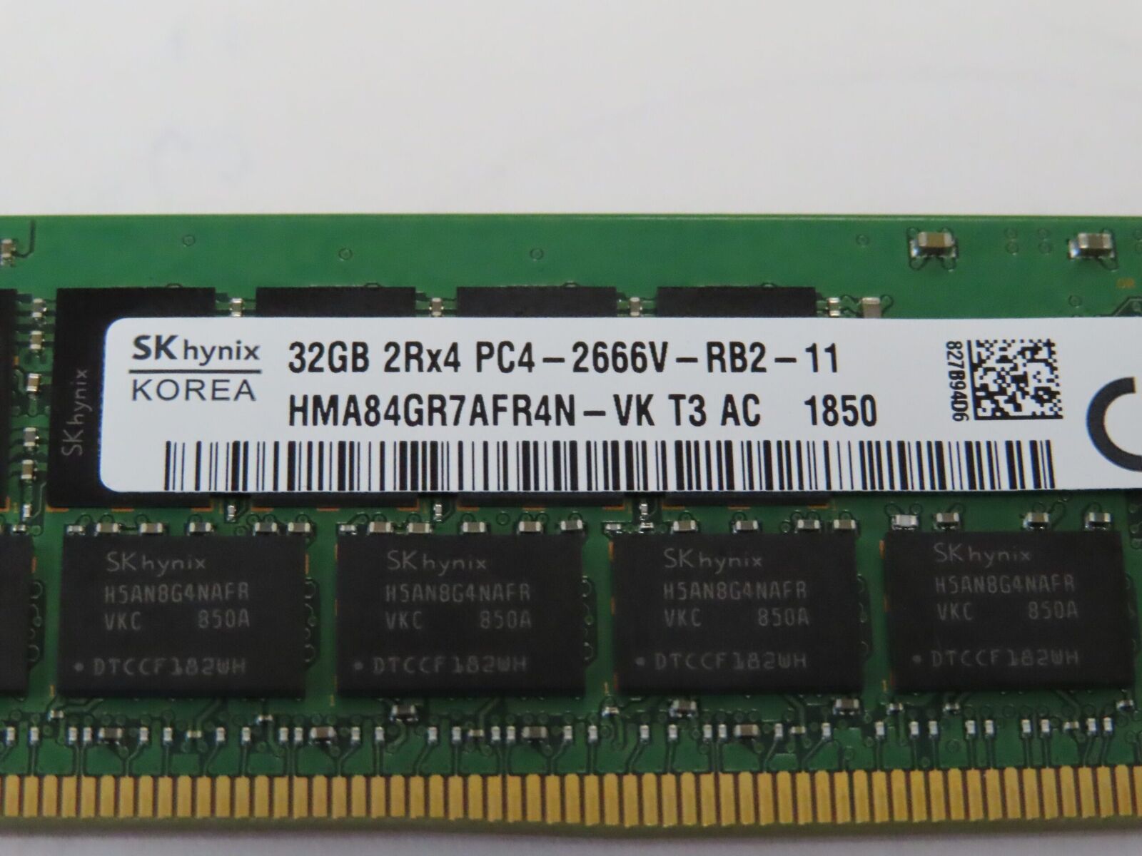 512GB = 16x 32GB 2Rx4 2666V Dell Poweredge R630 R640 R730 R740 ECC Server Memory
