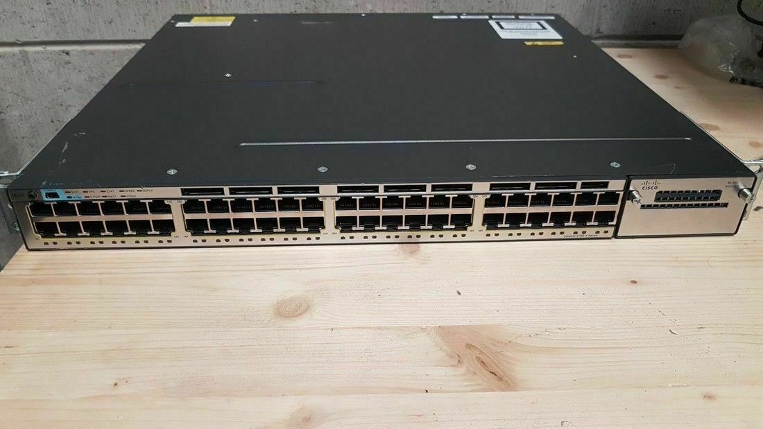 New WS-C3560X-48T-E Cisco 3560 Series 48 Port Switch