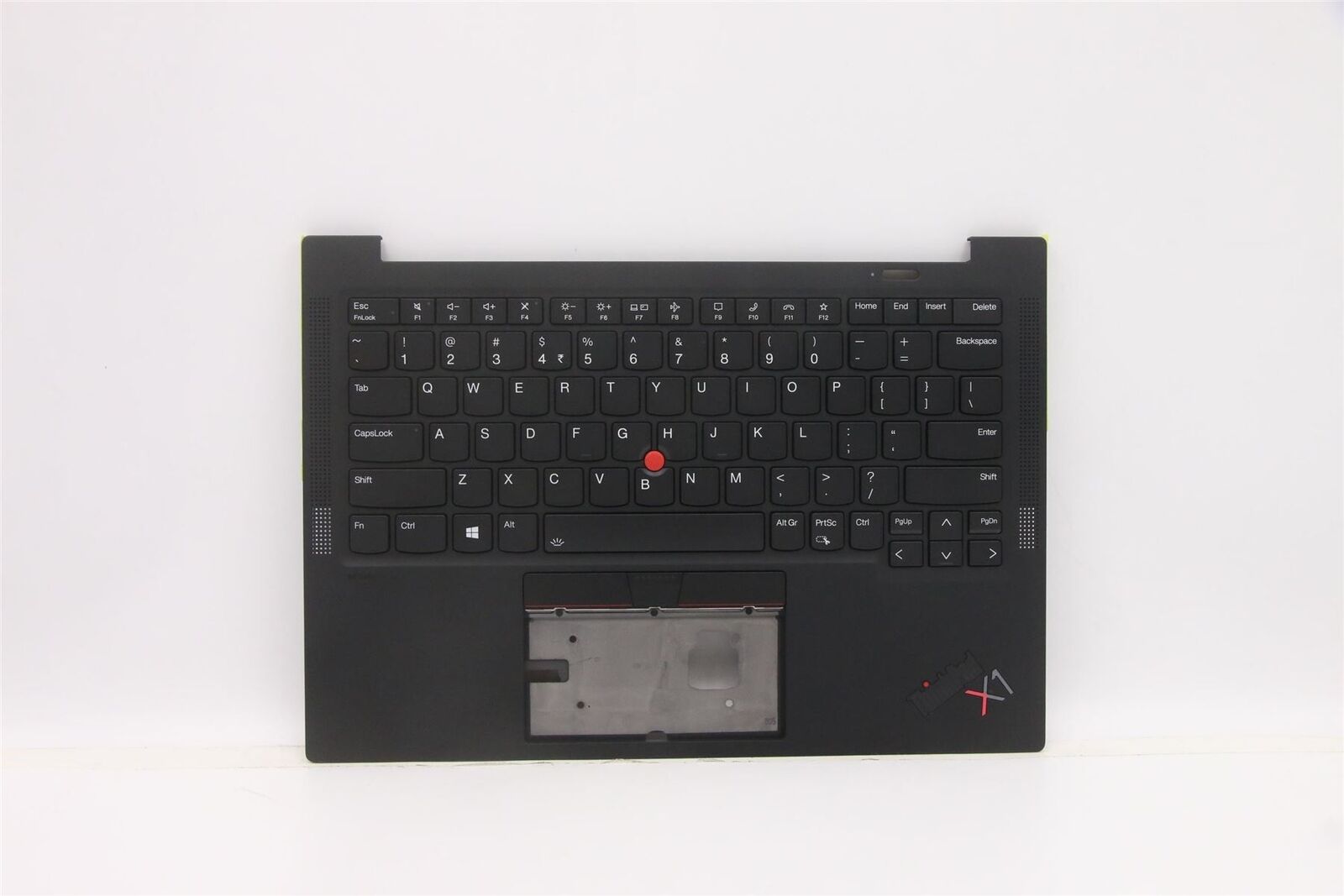 Lenovo Carbon X1 9th Keyboard Palmrest Top Cover US Indian Black 5M11C53281