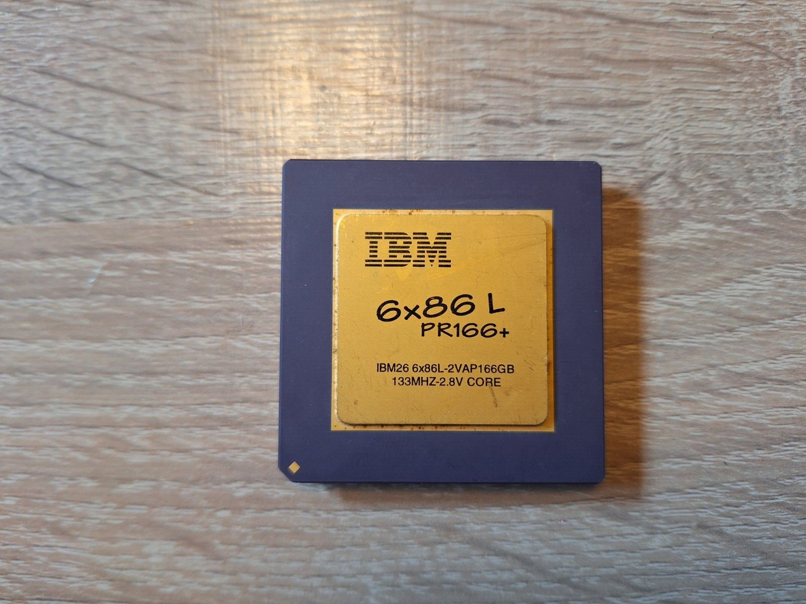 IBM 6x86L PR166+ 6x86L-2VAP166GB 6x86 vintage CPU GOLD