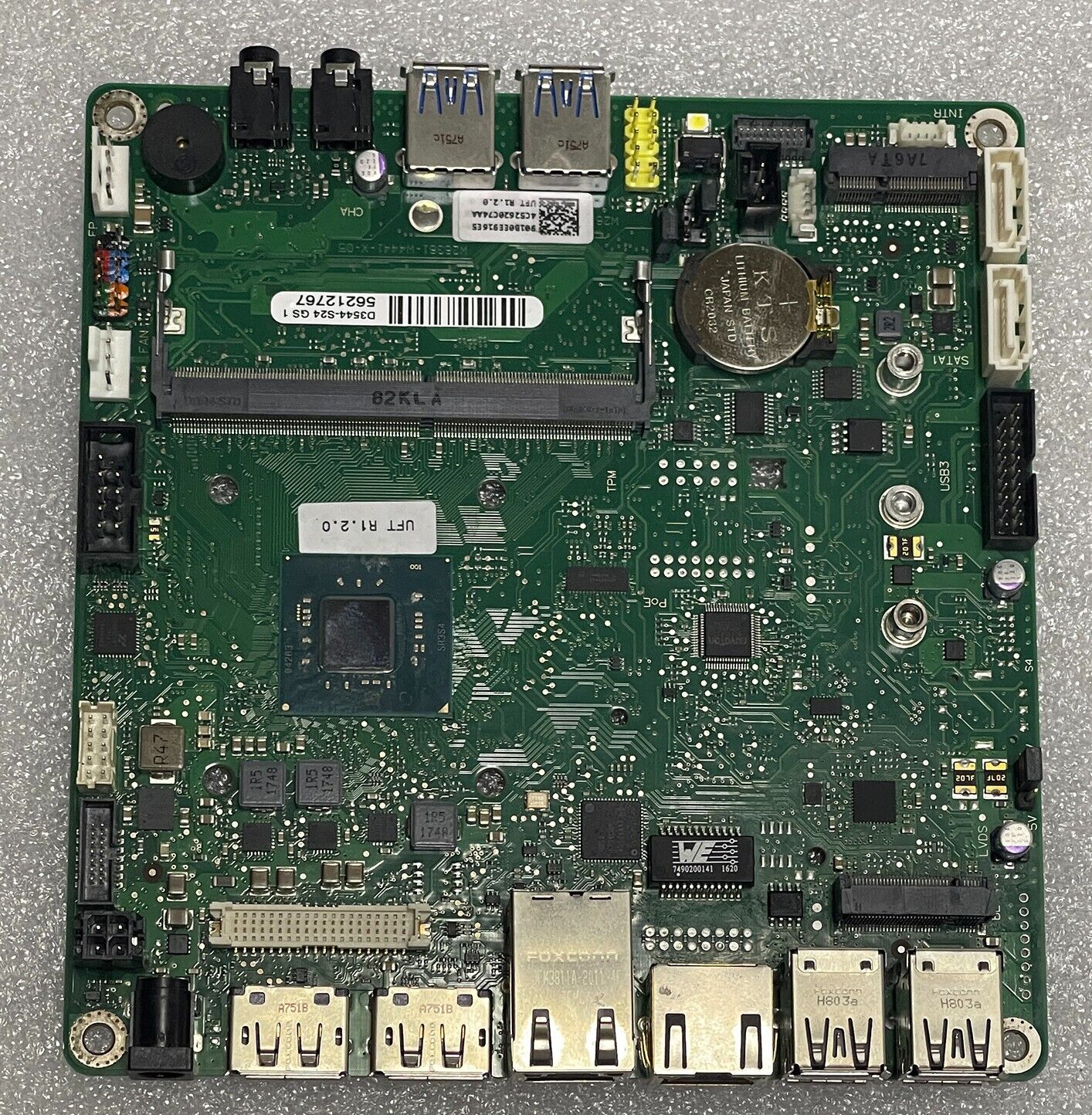 Fujitsu Motherboard Fujitsu D3554-S24 mITX Motherboard Intel J4105 CPU DDR4 RAM