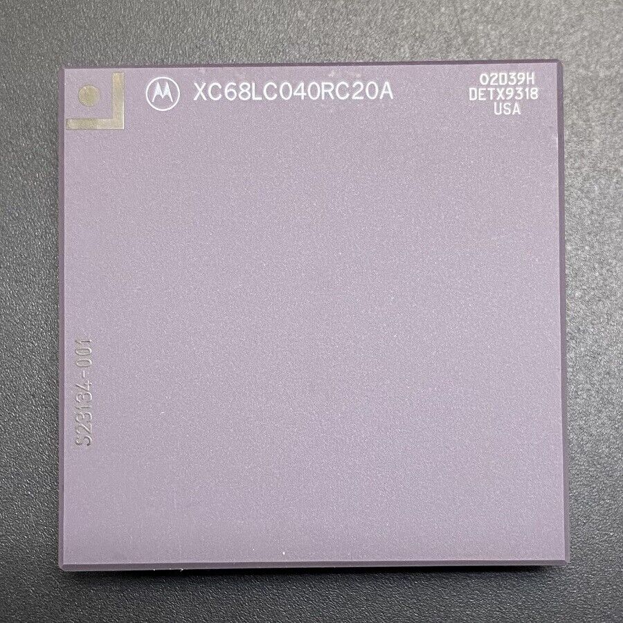 Motorola XC68LC040RC20A Processor 32Bit CPU PGA179 20MHz Microprocessor Uncommon