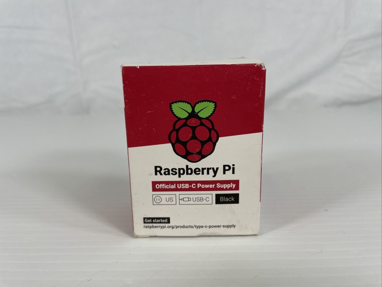 NEW Raspberry Pi  Official Power Supply Adapter USB-C 5.1V 3A USA Plug Black