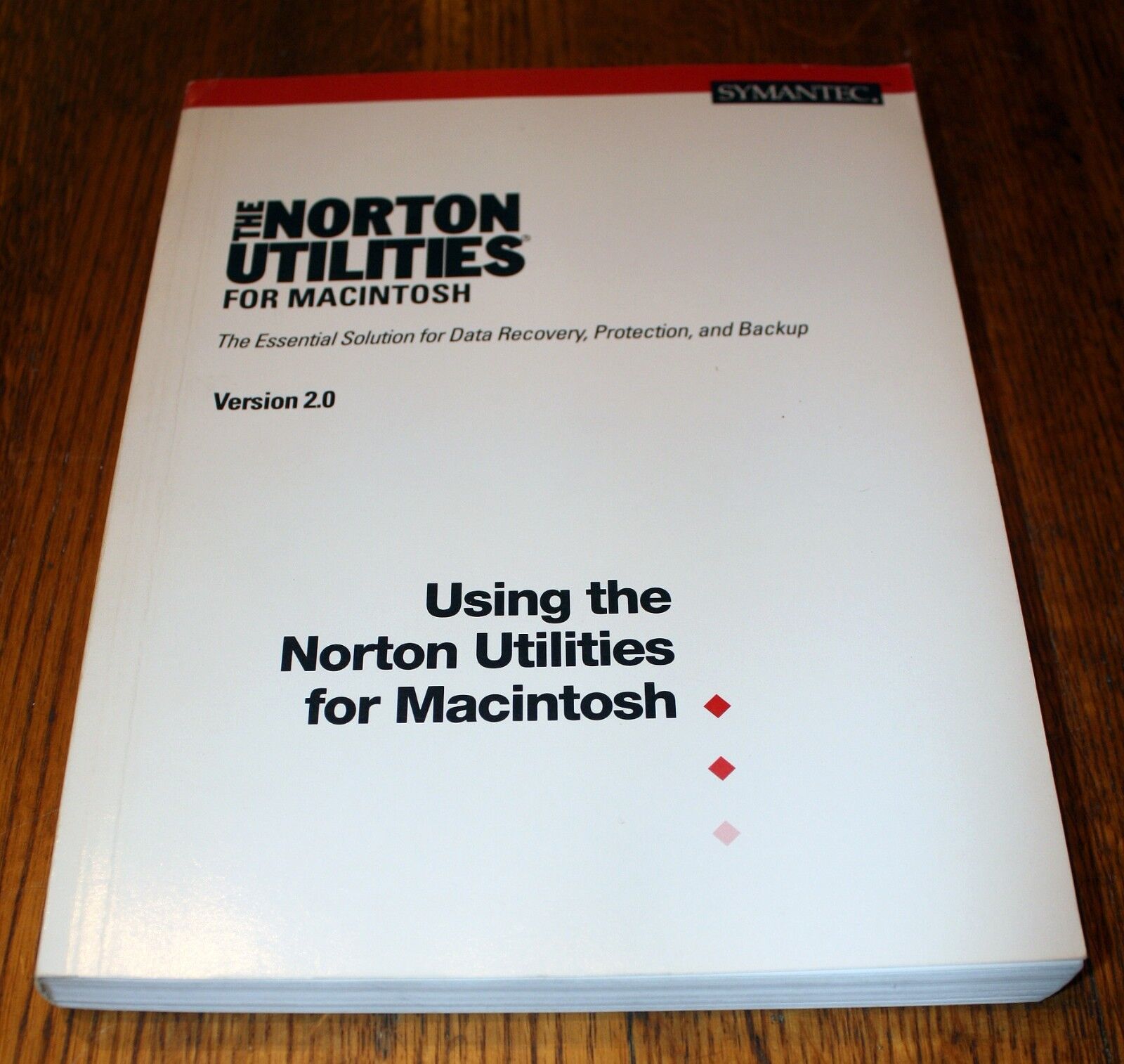 Vintage Apple Mac • The NORTON Utilities for Macintosh Version 2.0 User's Guide