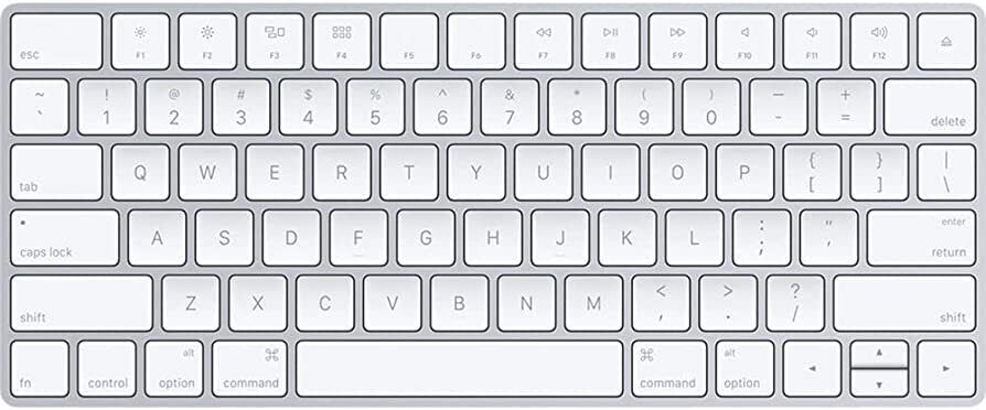 Keycap Replacement Kit - Apple Magic Keyboard 2 A1644 - MLA22LL/A Key Ships Free