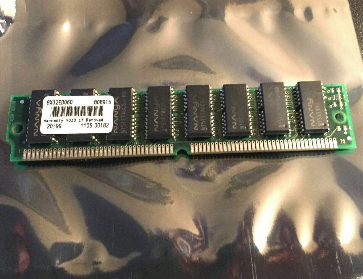 32MB 8Mx32 72-Pin EDO Non-Parity 60ns SIMM Memory RAM 16-Chip Apple Mac PC 8x32