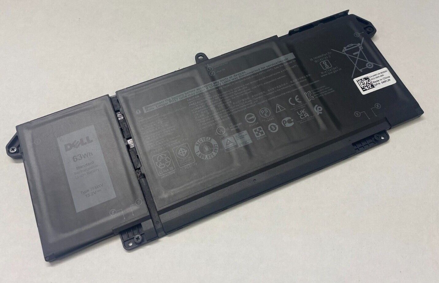 NEW OEM Dell Latitude 5320 7320 7420 7520 63Wh Laptop Battery 7FMXV 4M1JN TN2GY