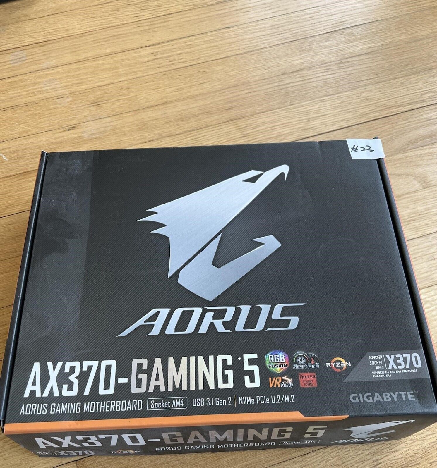 GIGABYTE GA-AX370-Gaming K5 AM4 AMD X370 ATX Motherboard