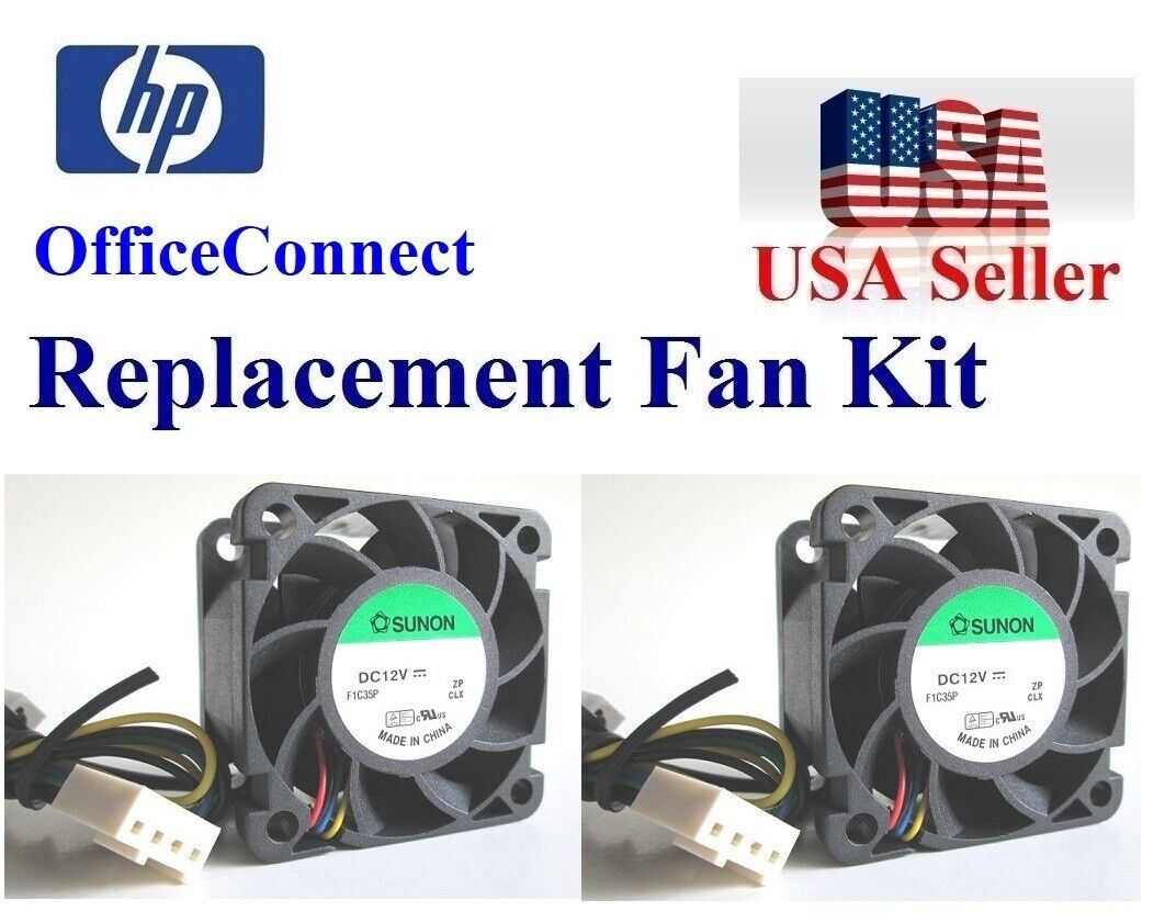 Brand NEW 2x replacement fans for HPE OfficeConnect 1850 JL169A