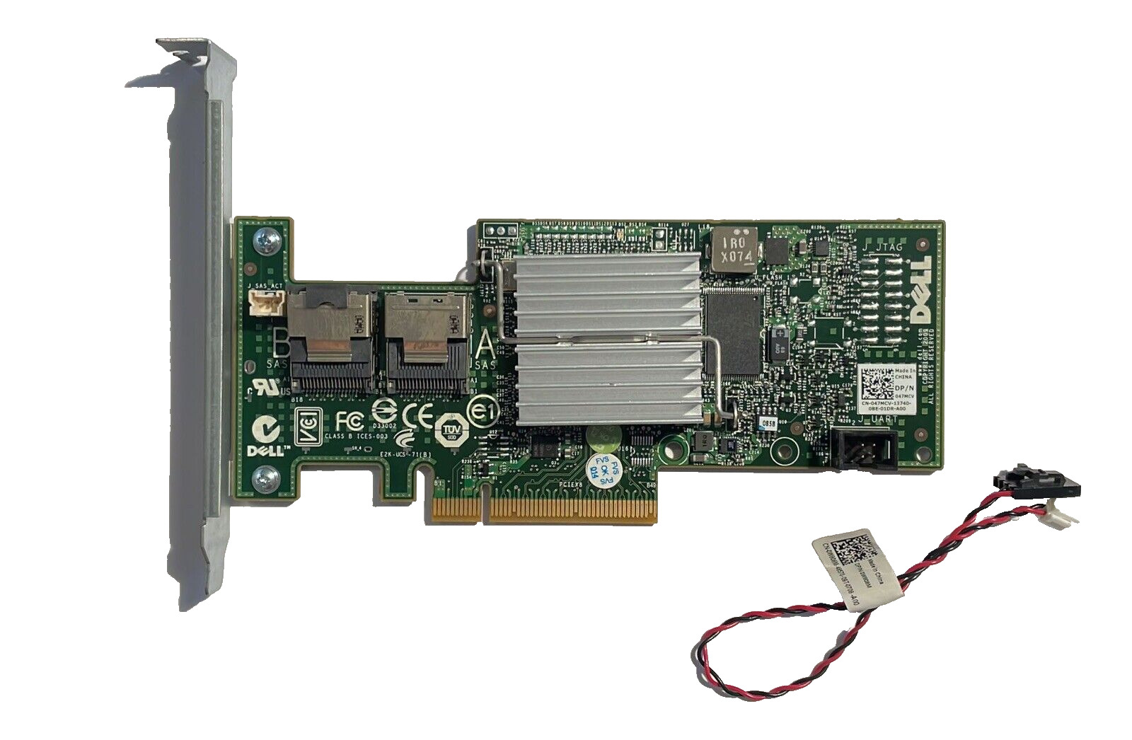 Dell Perc H200 047MCV 6Gb/s PCI-E SAS SATA RAID Controller Card Adapter PCI-E