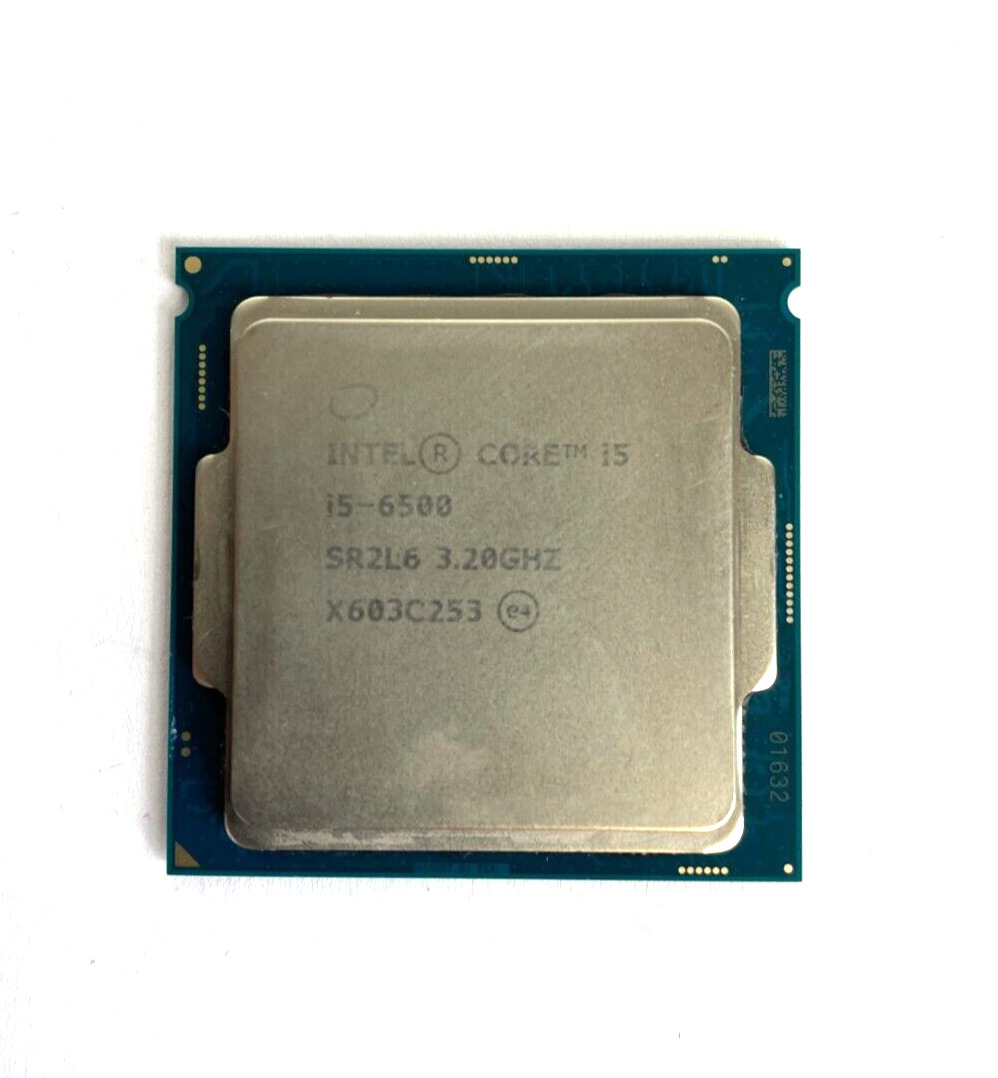 (Lot of 6) Intel Core i5-6500 SR2L6 3.20GHz 6MB 4 Core 8 GT/s CPU Processors
