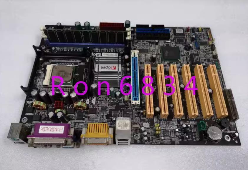 1pc used AOpen AX4GER-N Mainboard