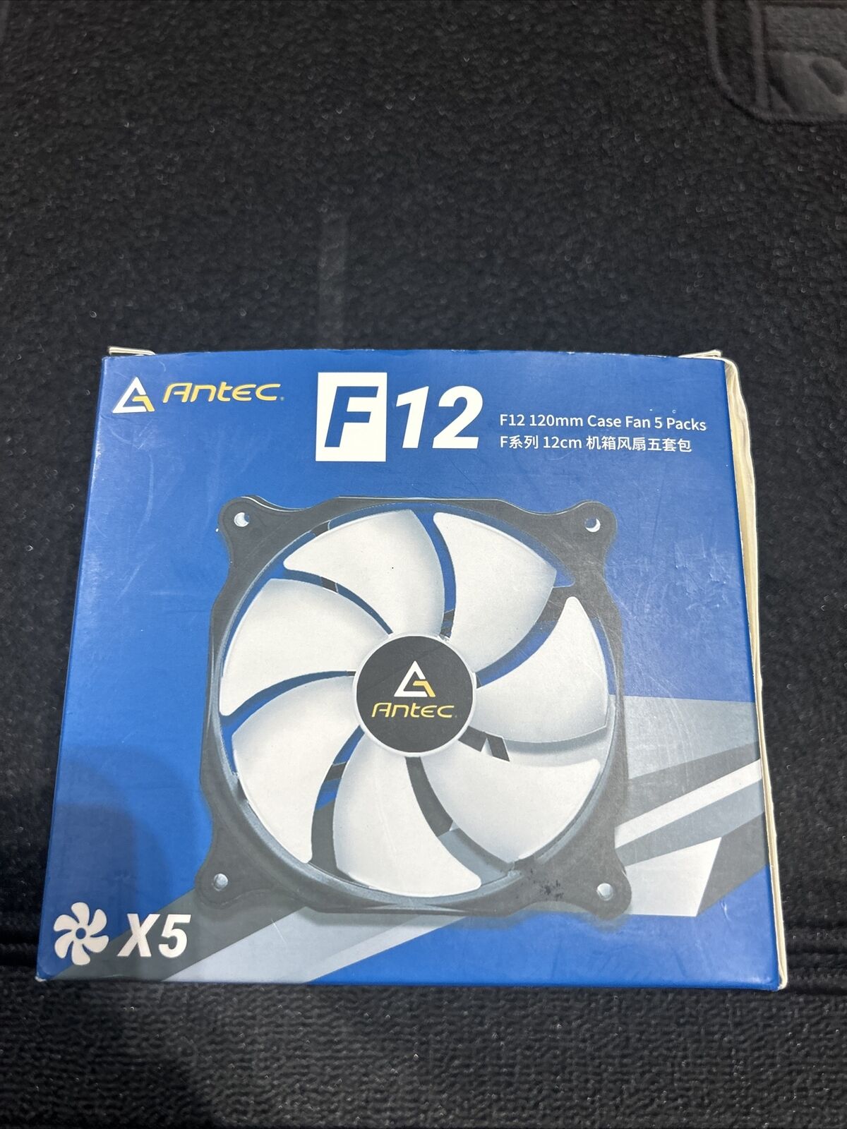 Antec F12 120mm PC Case Fan - 5 Pack | Brand New
