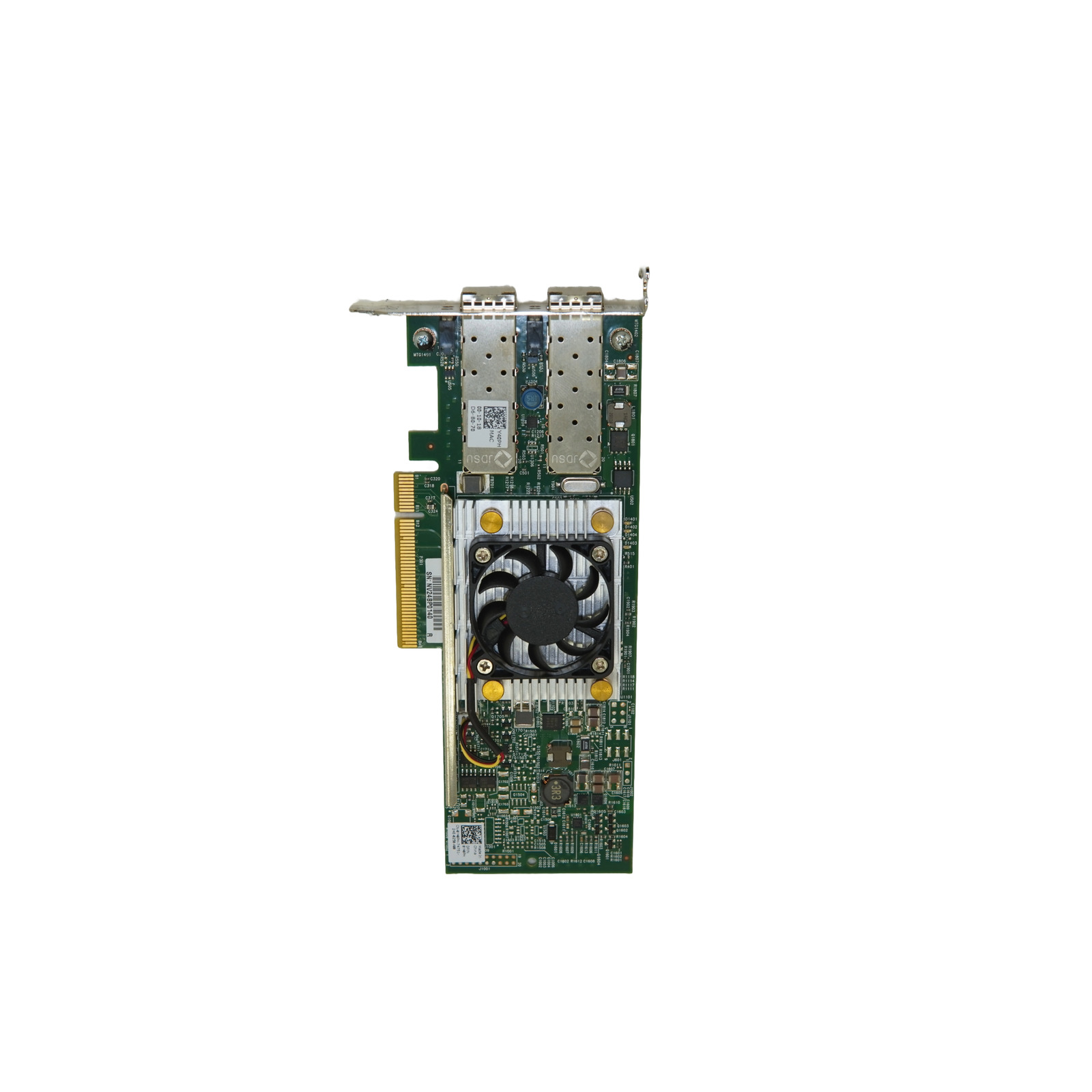 Dell  0Y40PH Broadcom 10Gb Dual Port SFP+ PCIe Network Adapter 0Y40PH