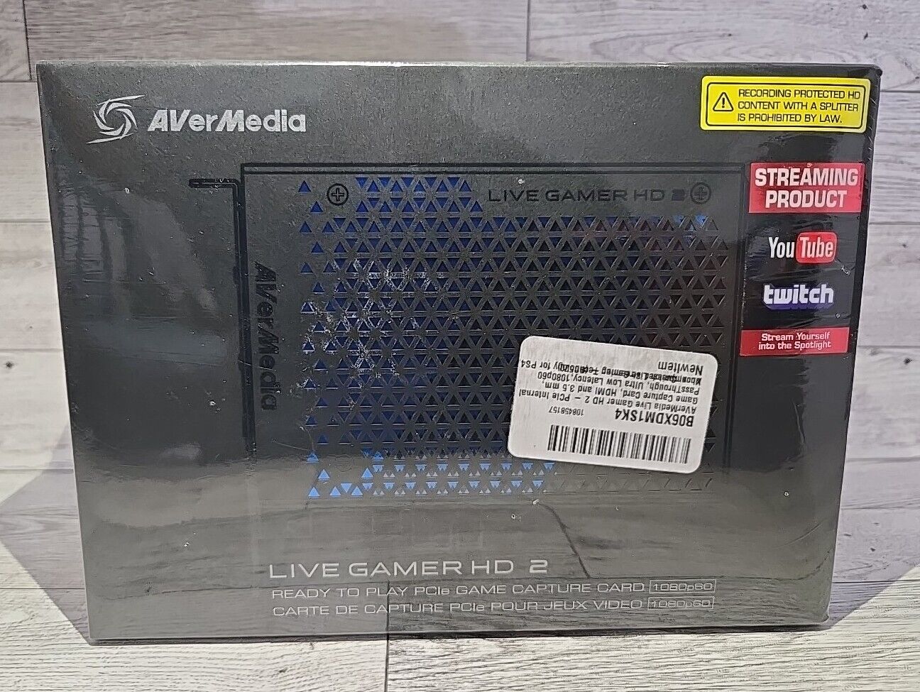 AVerMedia GC570 Live Gamer HD 2 Video Card - Black, New /Sealed 