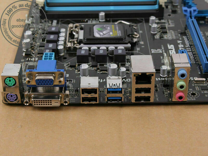 ASUS P8B75-V Motherboard Intel B75 Socket LGA 1155  ATX USB3.0 DDR3 64MB