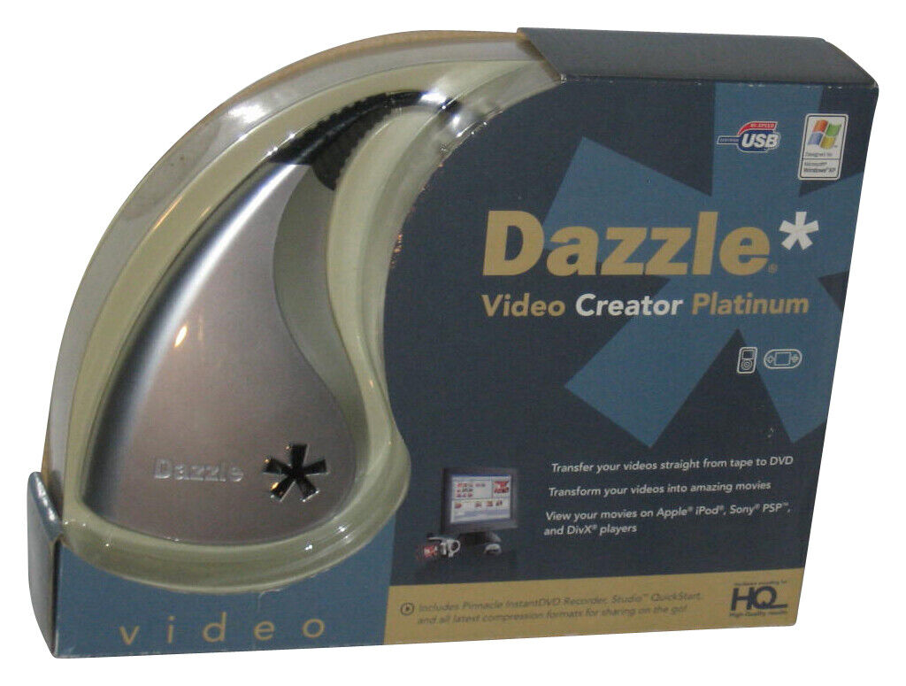 Dazzle Video Creator Platinum - (Transfer Video From VHS To DVD)