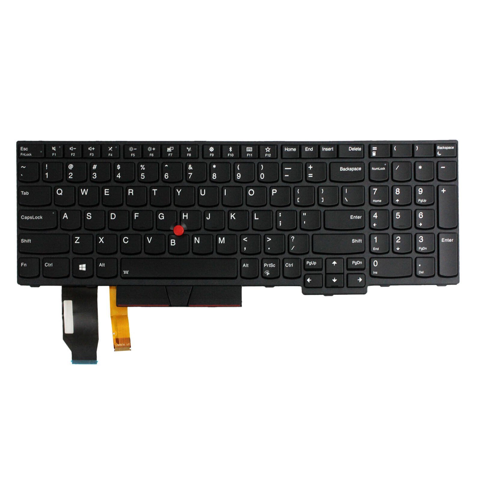 New Keyboard For Lenovo ThinkPad L580 E580 E585 P52 P72 Laptop With Backlight US