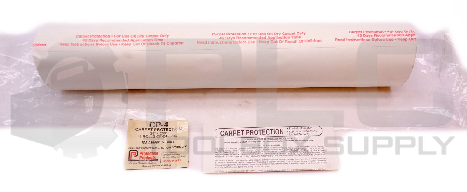 NEW PROTECTIVE PRODUCTS CP-24-0200 CARPET PROTECTION 24\