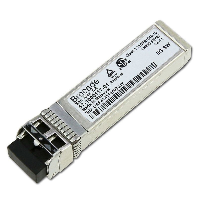 10 x Brocade 57-1000117-01 8GB BaseSR MMF 850nm 300m SFP Transceiver