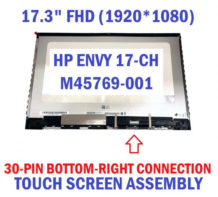 New HP ENVY 17M-CH0013DX 17M-CH1013DX Touch LCD Screen FHD Display 17.3\