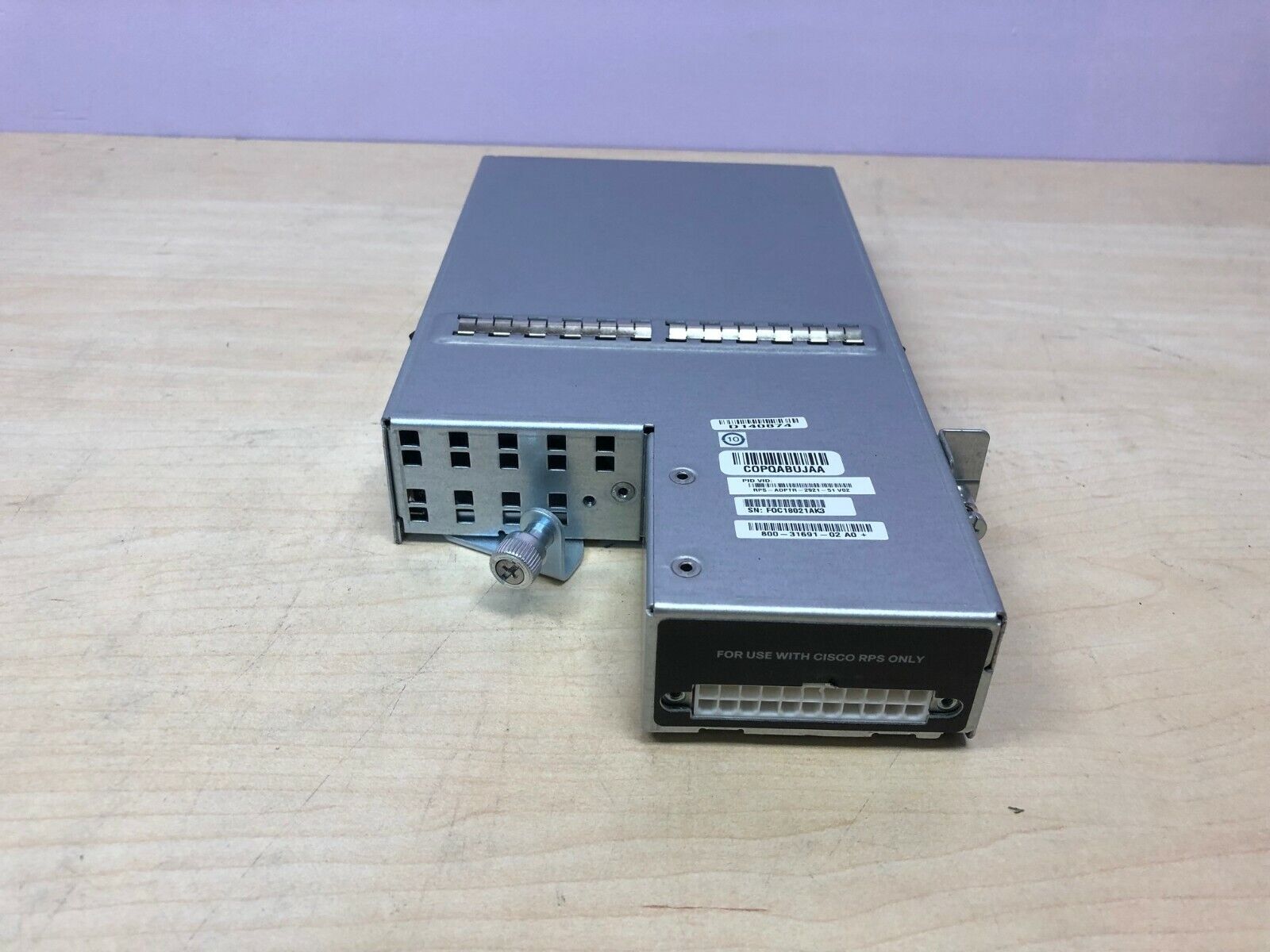 Cisco RPS-ADPTR-2921-51 RPS Redundant Power Supply Adapter CISCO2921/2951