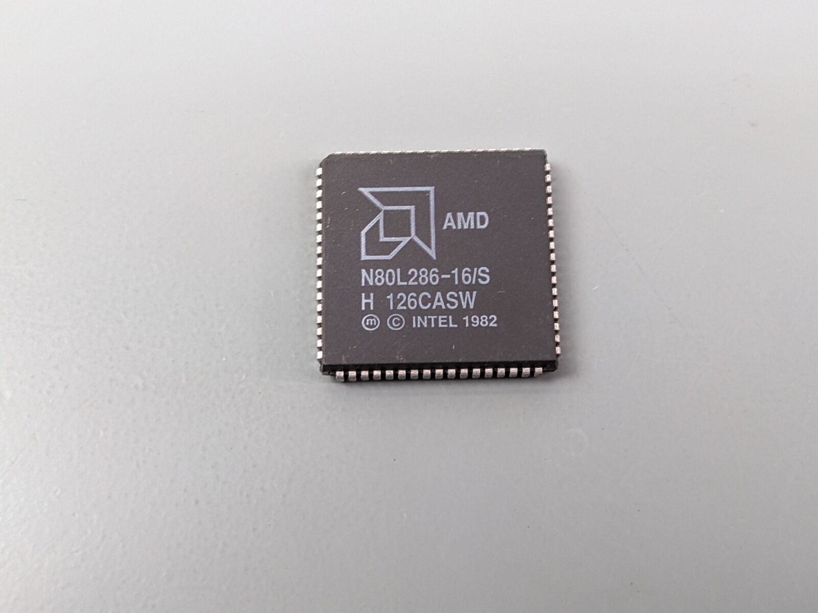 AMD N80L286-16/S Vintage 286 CPU in Nice PLCC Package x86 ~ US STOCK