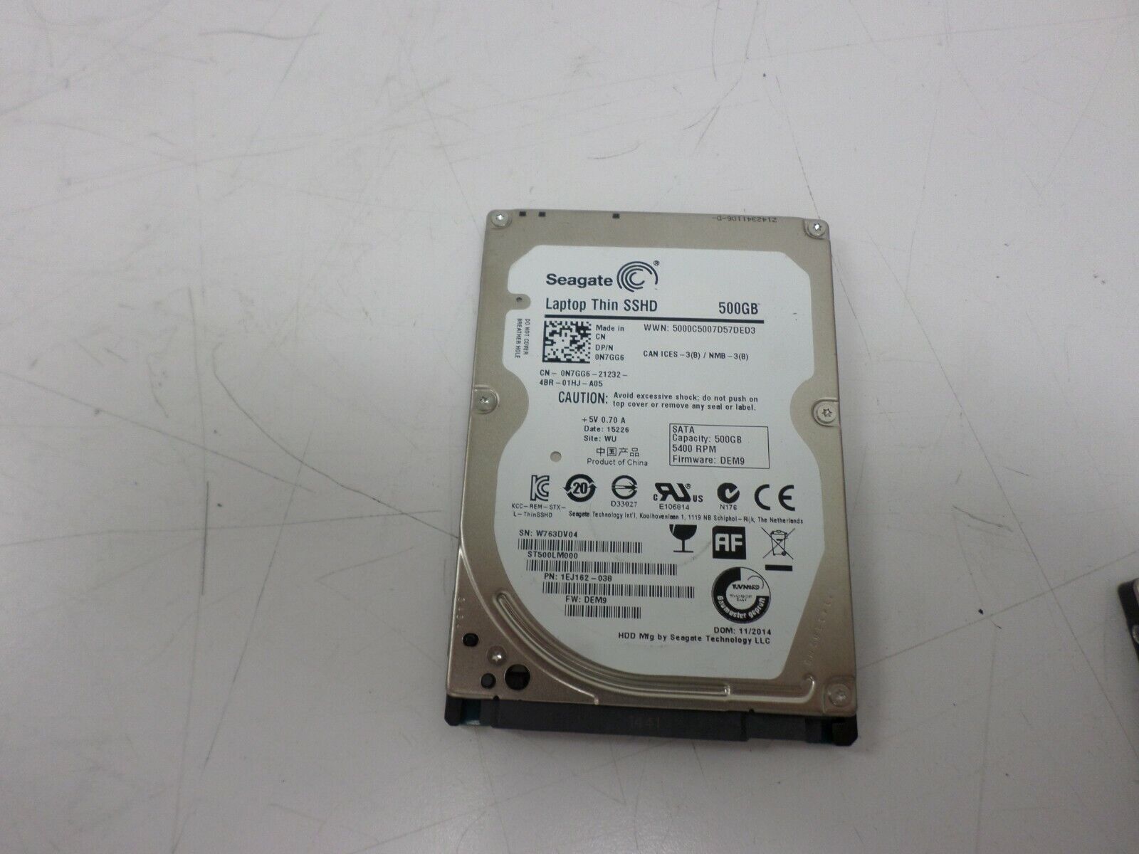 Seagate 2.5in 500GB ST500LM000 Laptop Thin