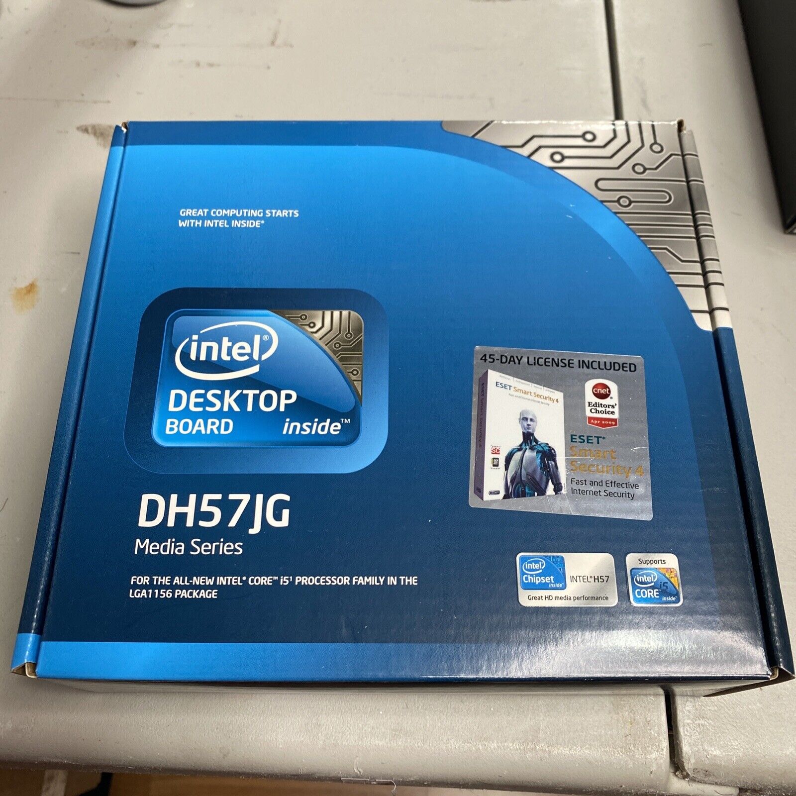 Intel DH57JG Motherboard Brand New Never Used LGA1156 OPEN BOX