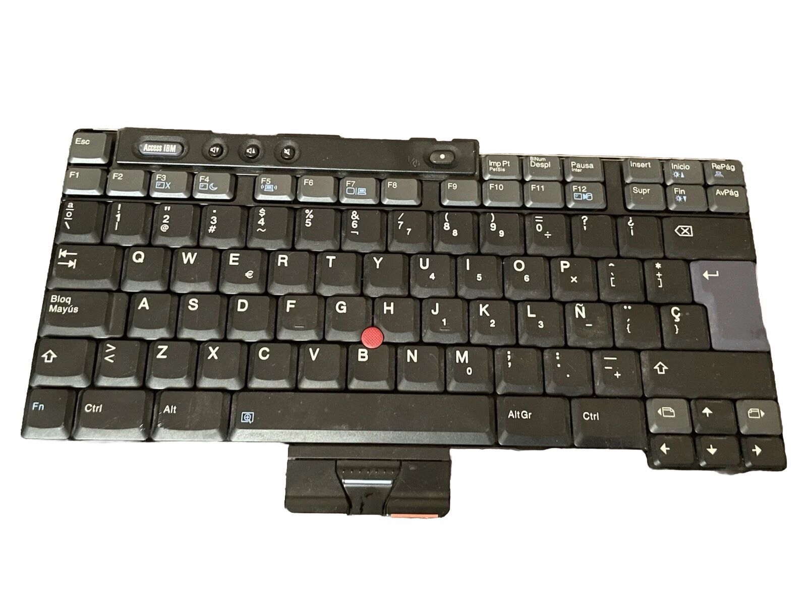 Original IBM Lenovo Keyboard (Spanish) 93P482 Touchpad