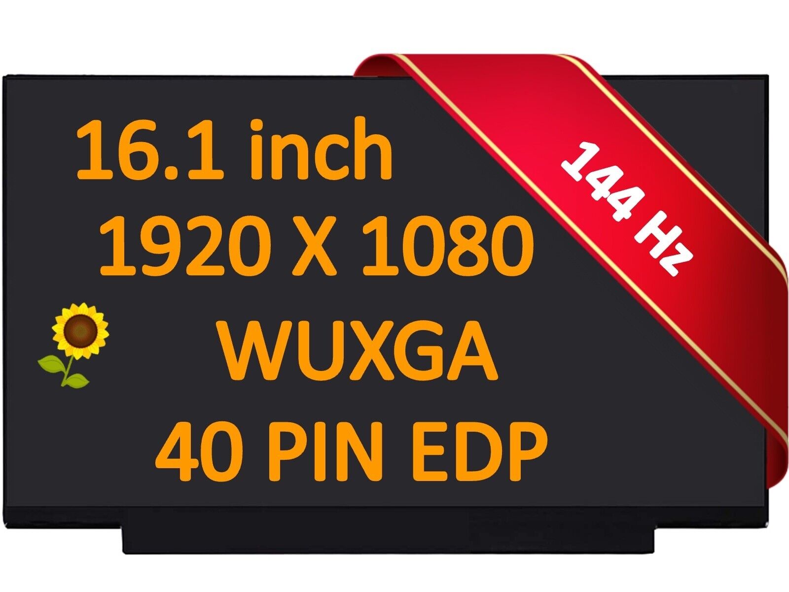 40 pins 144Hz 16.1'' 1920x1080 IPS LCD Screen Display NV161FHM-NY1 NV161FHM-NY3