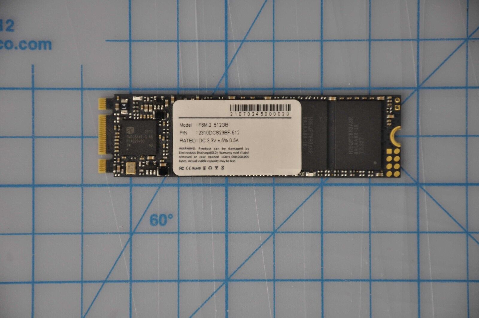 KINGFAST 512GB F6 M.2 Memory Grade A 2310DCS23BF-512