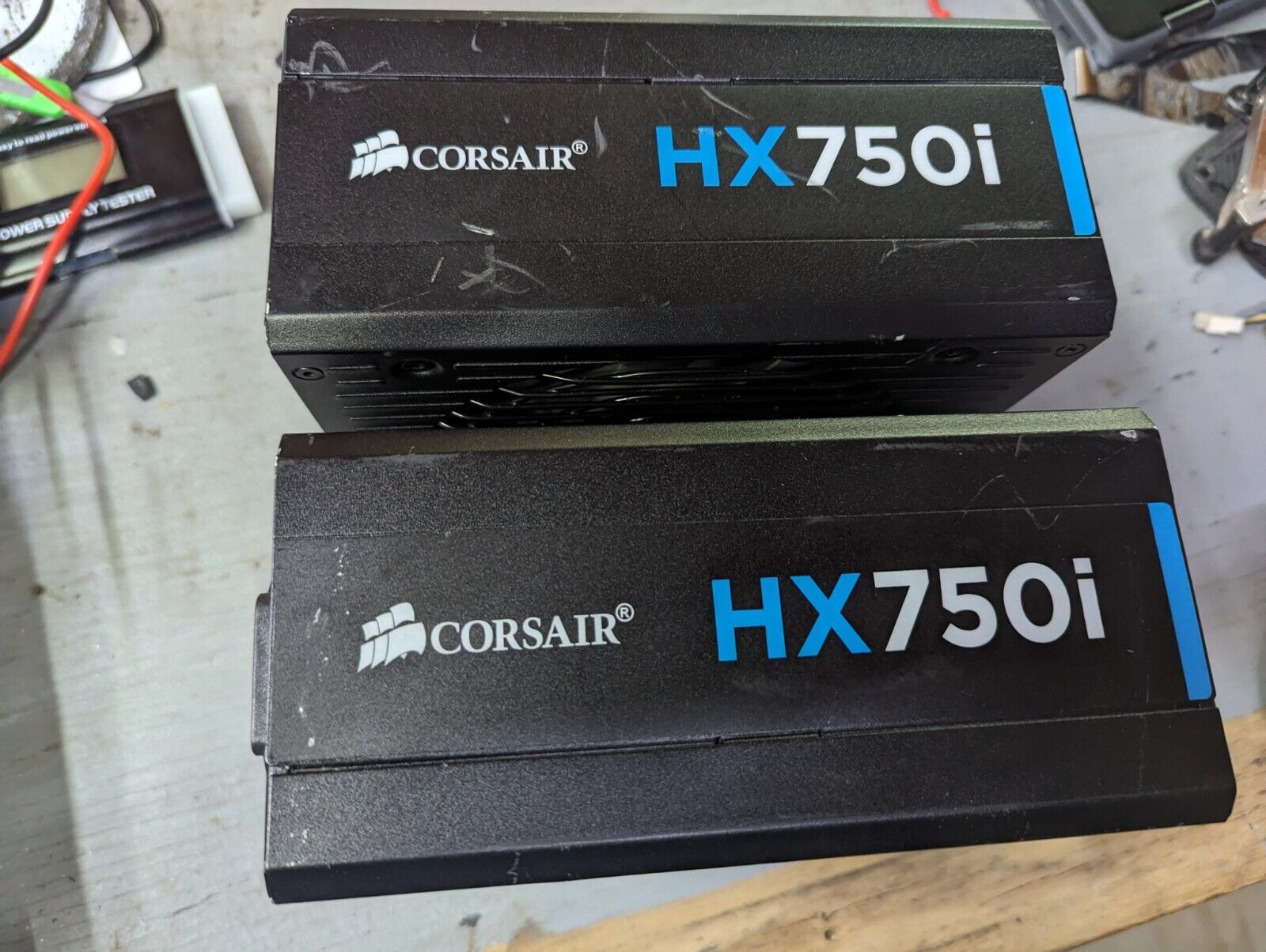 Lot of 2 Corsair HX750i Fully Modular Power Supply CP-902072 RPS0002