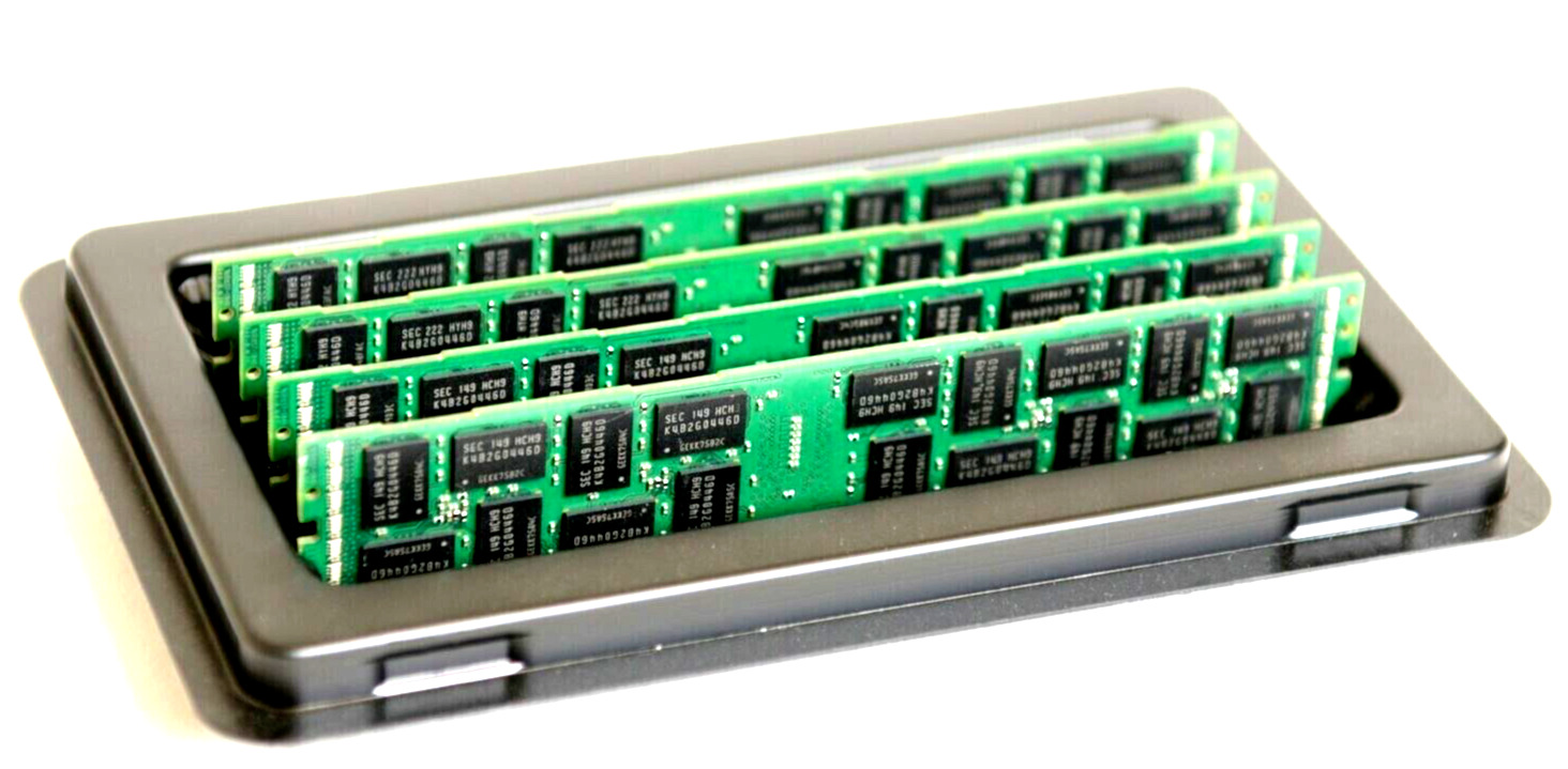 128GB (4x32GB) DDR4 PC4-21300V-R ECC Reg Memory RAM HP Compatible 840758-191