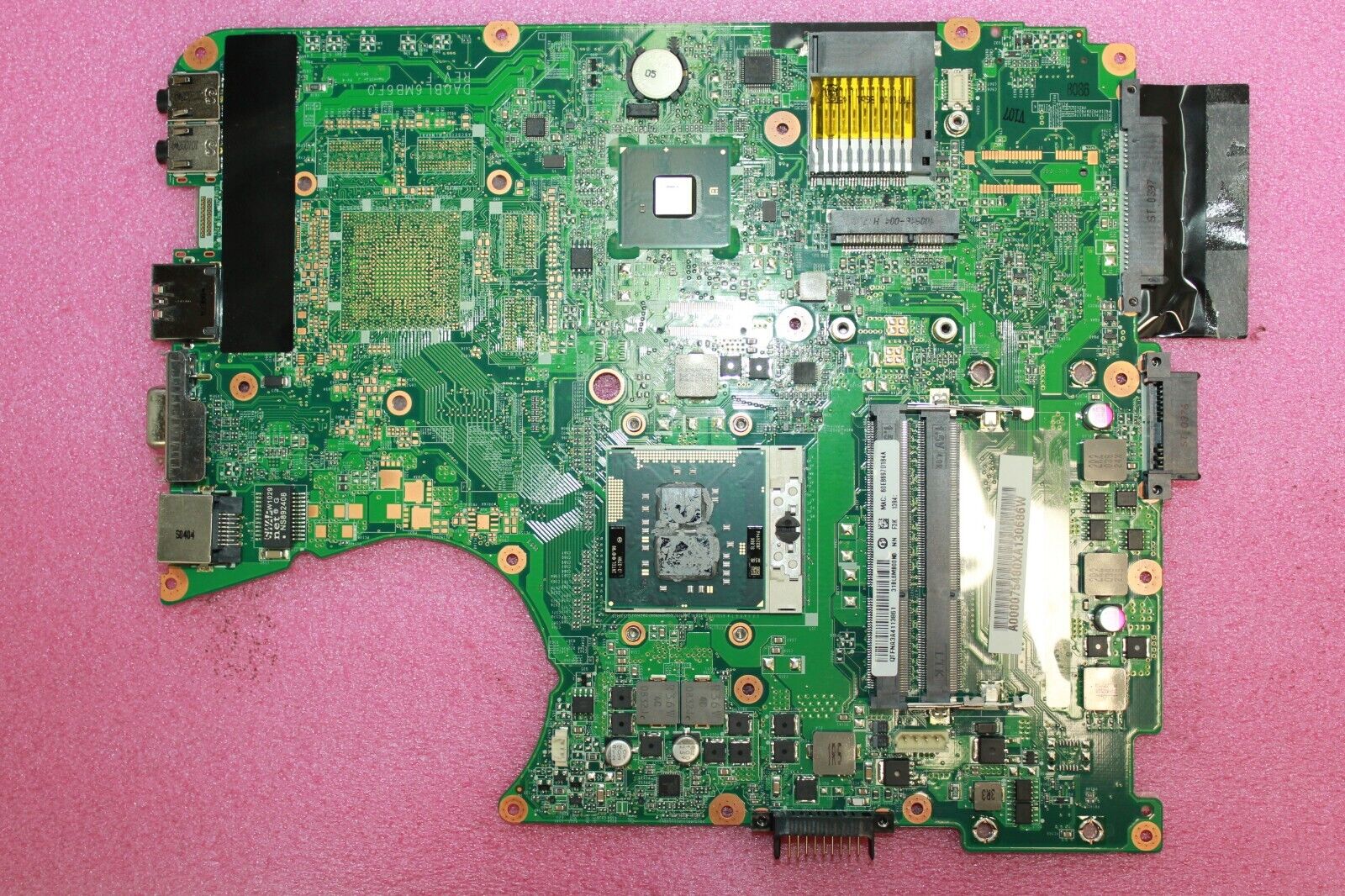 Toshiba Satellite L655 Motherboard with Intel i3-370M SLBUK CPU A000075480