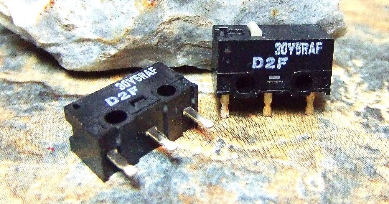 4X Omron D2F Switch