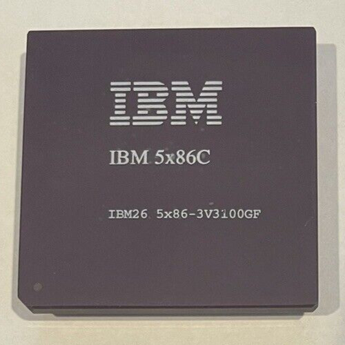 Vintage IBM 5x86C CPU