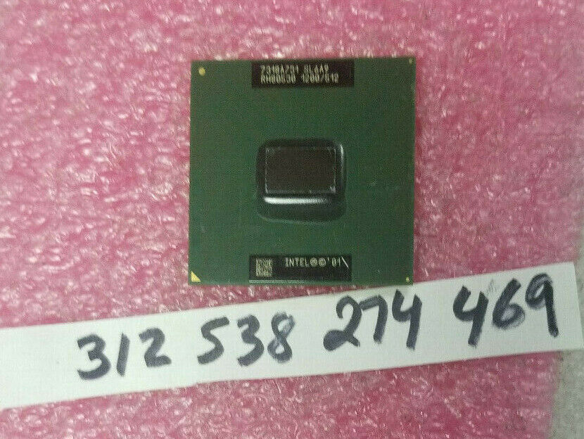Intel Mobile Pentium III-M CPU Processor (1.2GHz,512KB,133MHz,Socket 479) SL6A9