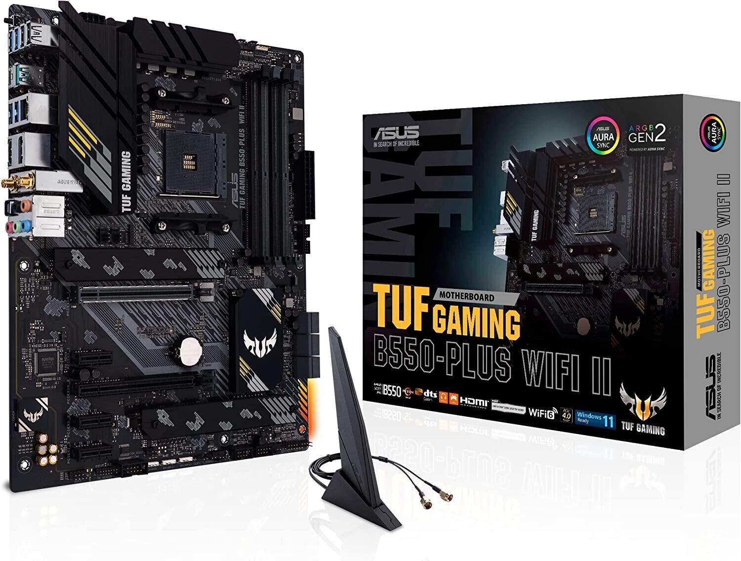 ASUS TUF Gaming B550-PLUS WiFi II AMD AM4 DDR4 ATX Motherboard ⚡Sealed \ Invoice