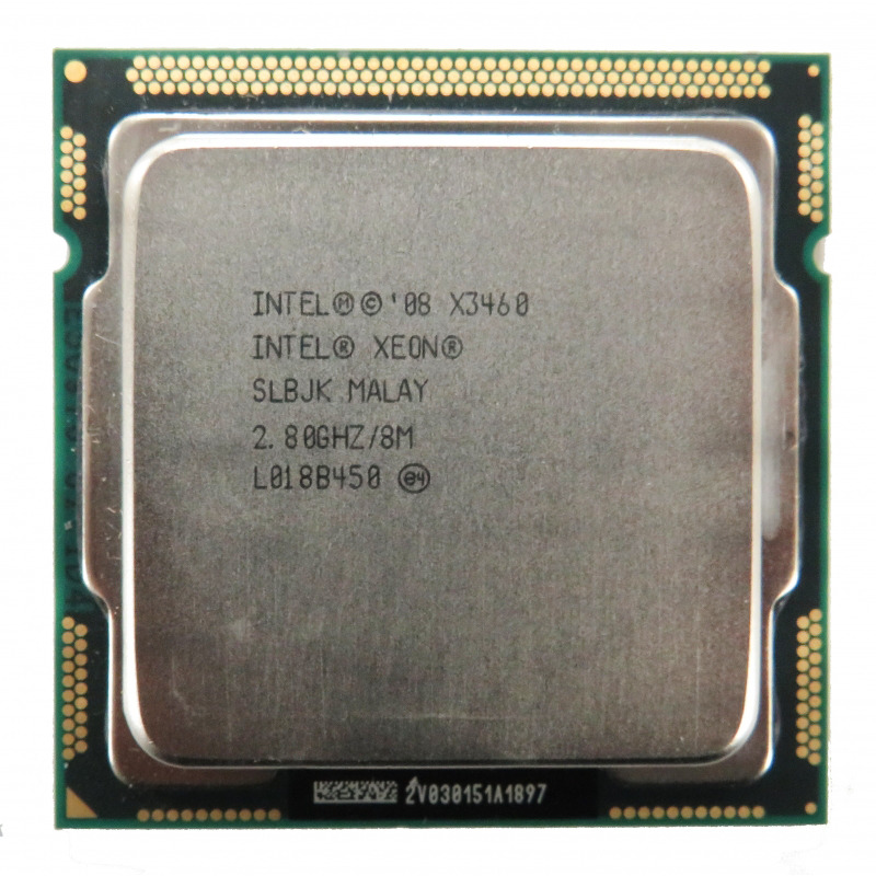 lntel Xeon X3460 2.80 GHz 8M LGA1156 Quad-Core 8 Threads SLBJK CPU Processor