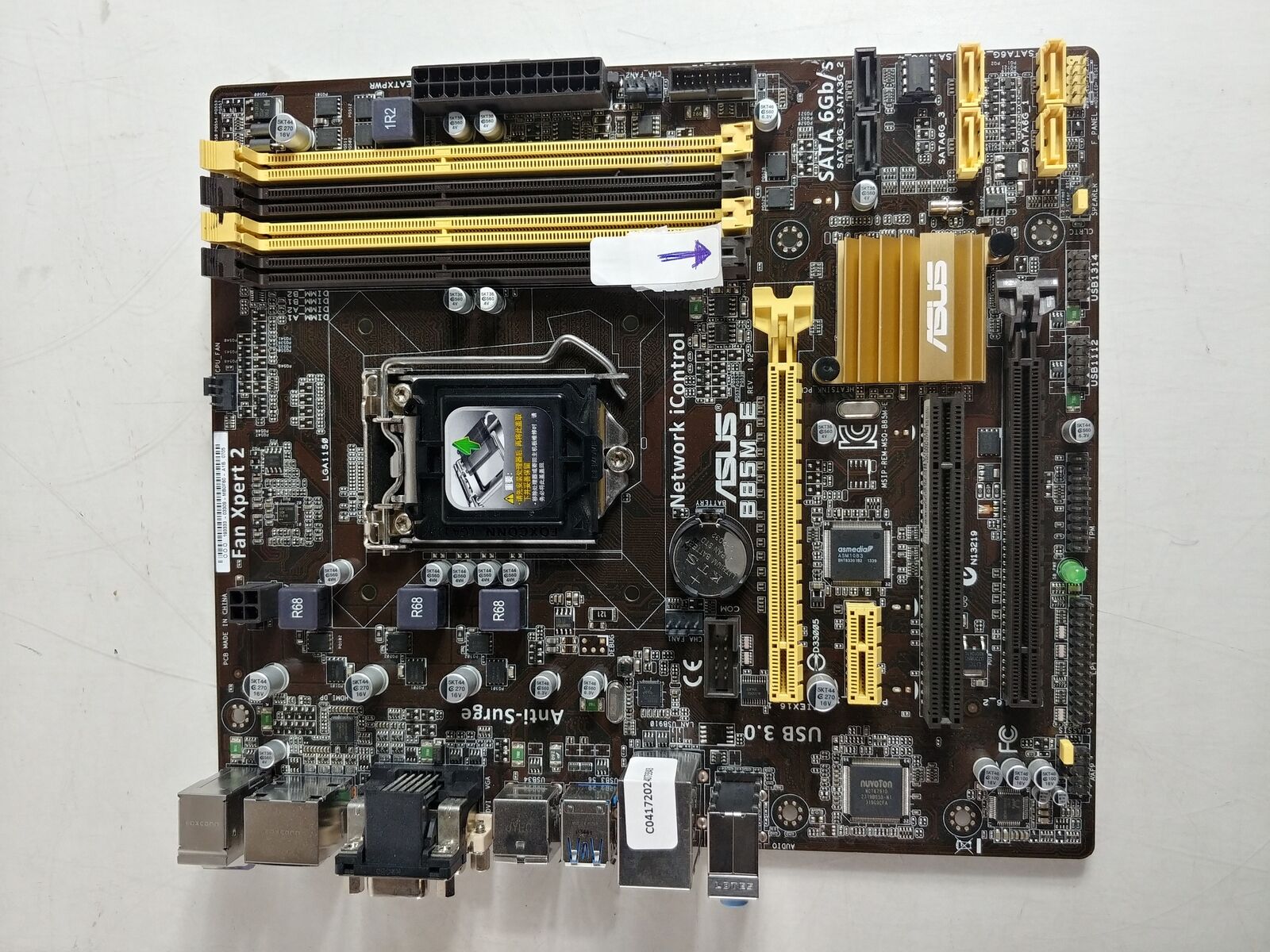 Asus B85M-E Intel LGA 1150 DDR3 Desktop Motherboard