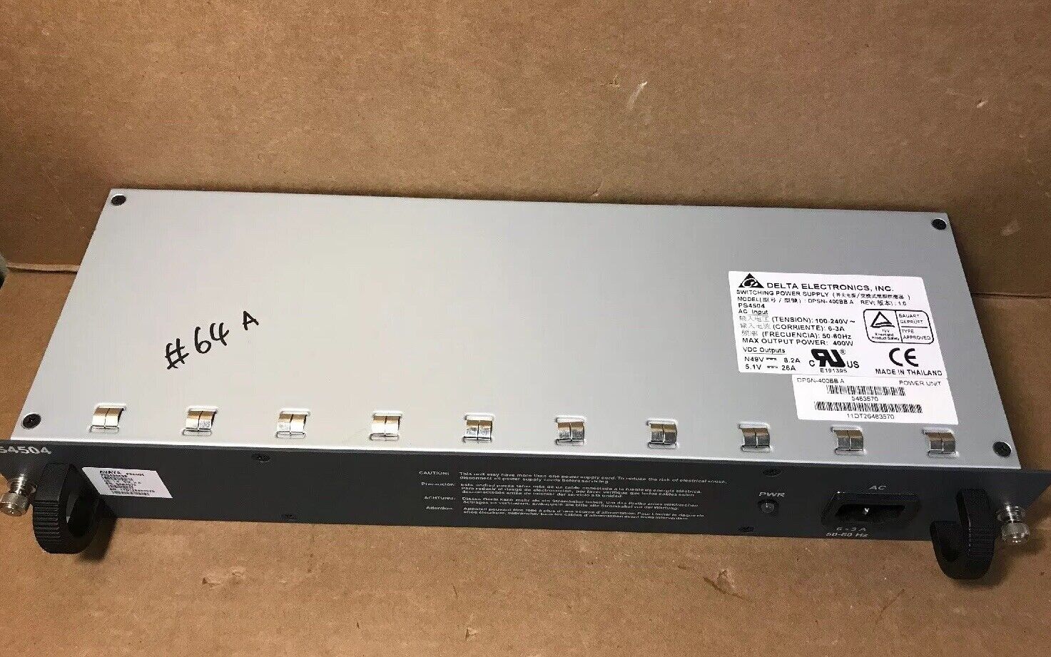 Avaya PS4504 Power Supply for G450 700432529 or 700459498